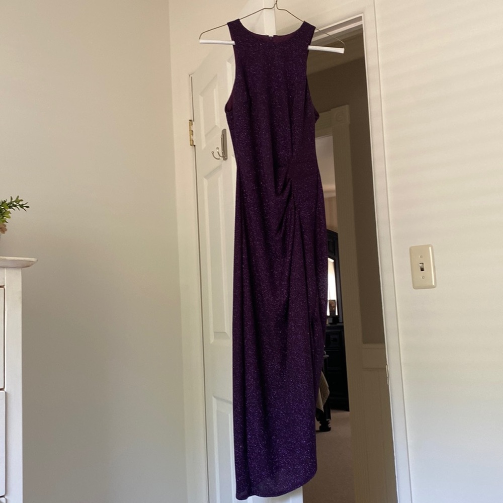 Purple party Evening dress size 2